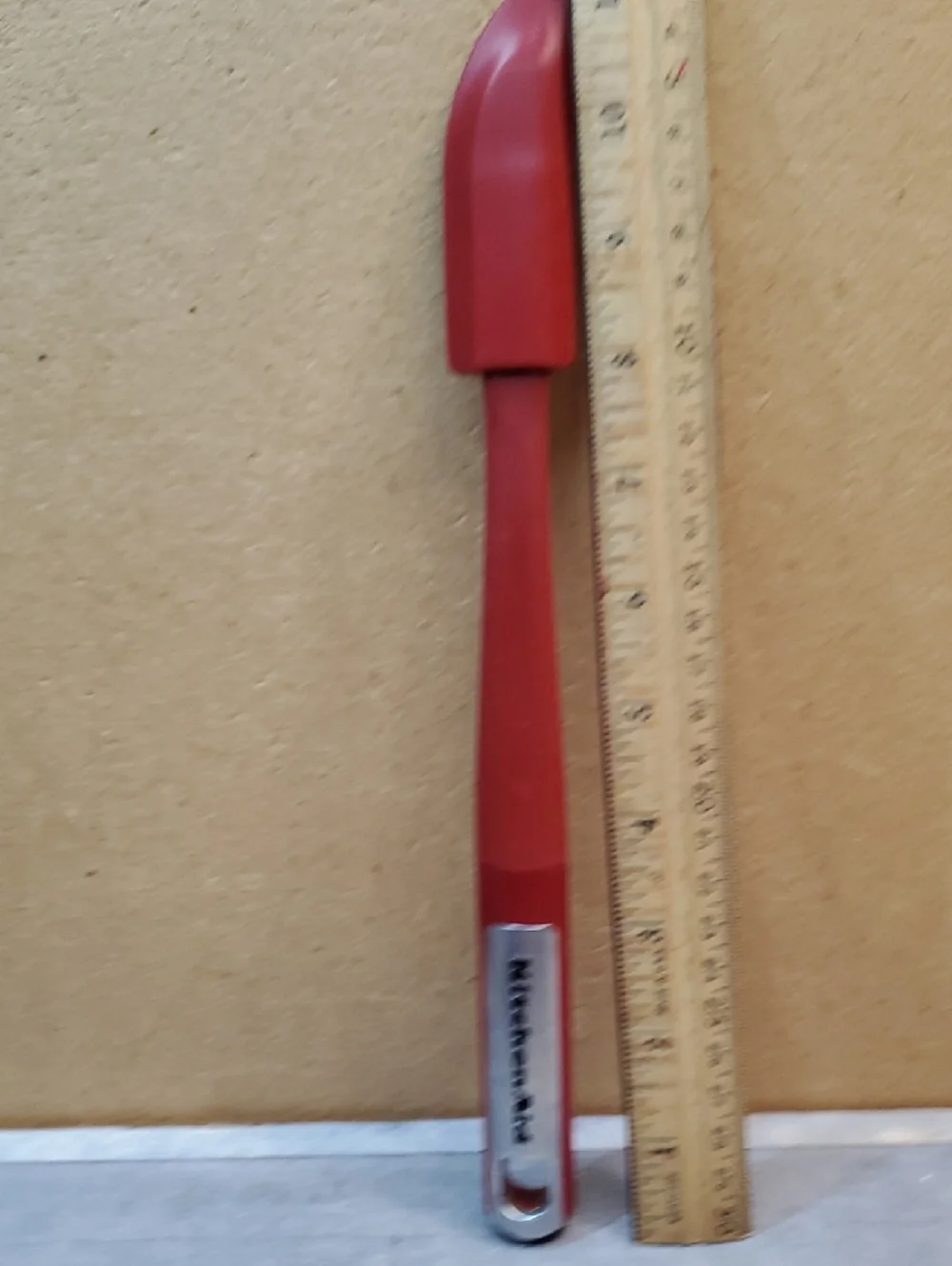KitchenAid Red Narrow Jar Spatula
